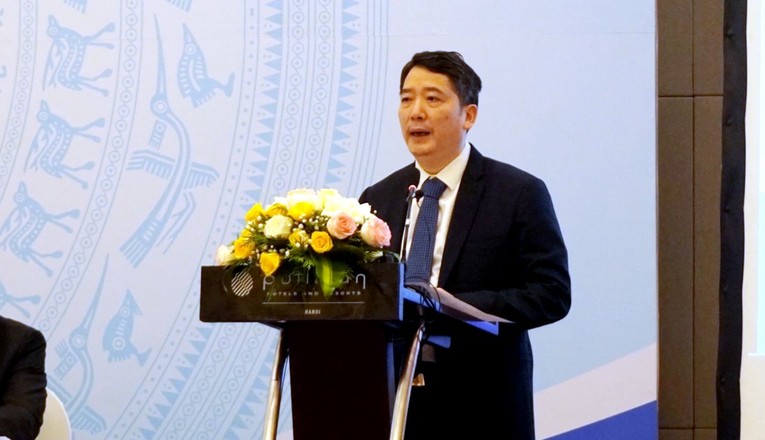 Thứ trưởng Trang Nhà Cái 555win.com - Đăng Nhập +555k Cao Anh Tuấn phát biểu tại hội nghị (Ảnh: Hồng Vân)