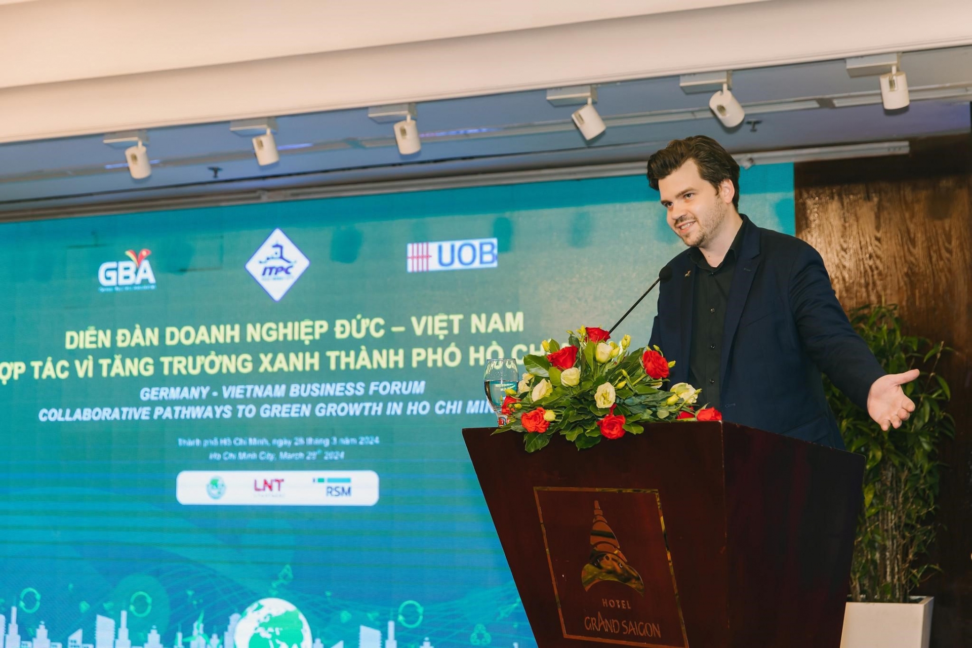 Ông Alexander Ziehe, Chủ tịch Hiệp hội Trang Nhà Cái 555win.com - Đăng Nhập +555k Đức tại Việt Nam (GBA). Ảnh: GBA
