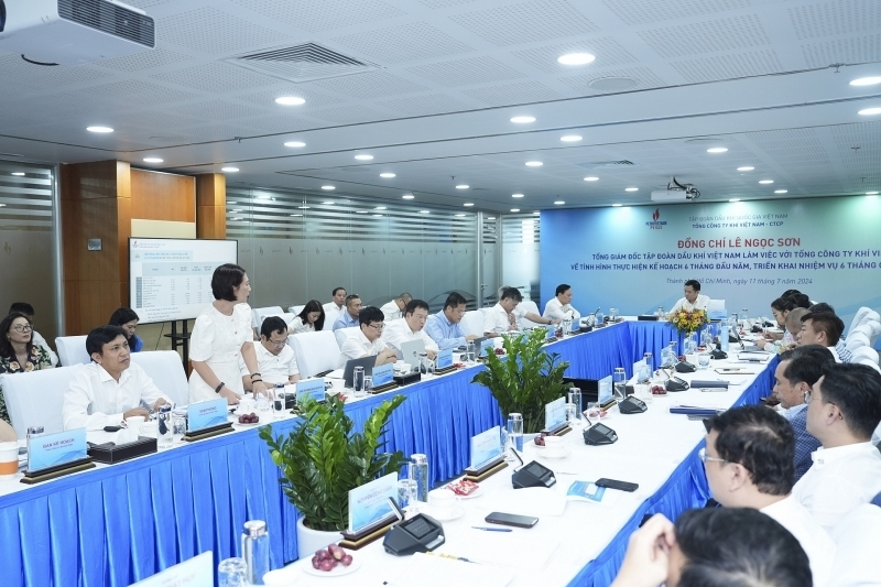 PV GAS thu về 64.500 tỷ đồng trong 6 tháng đầu năm 2024