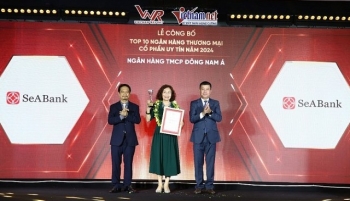 SeABank được vinh danh Top 50 Công ty đại chúng uy tín và hiệu quả