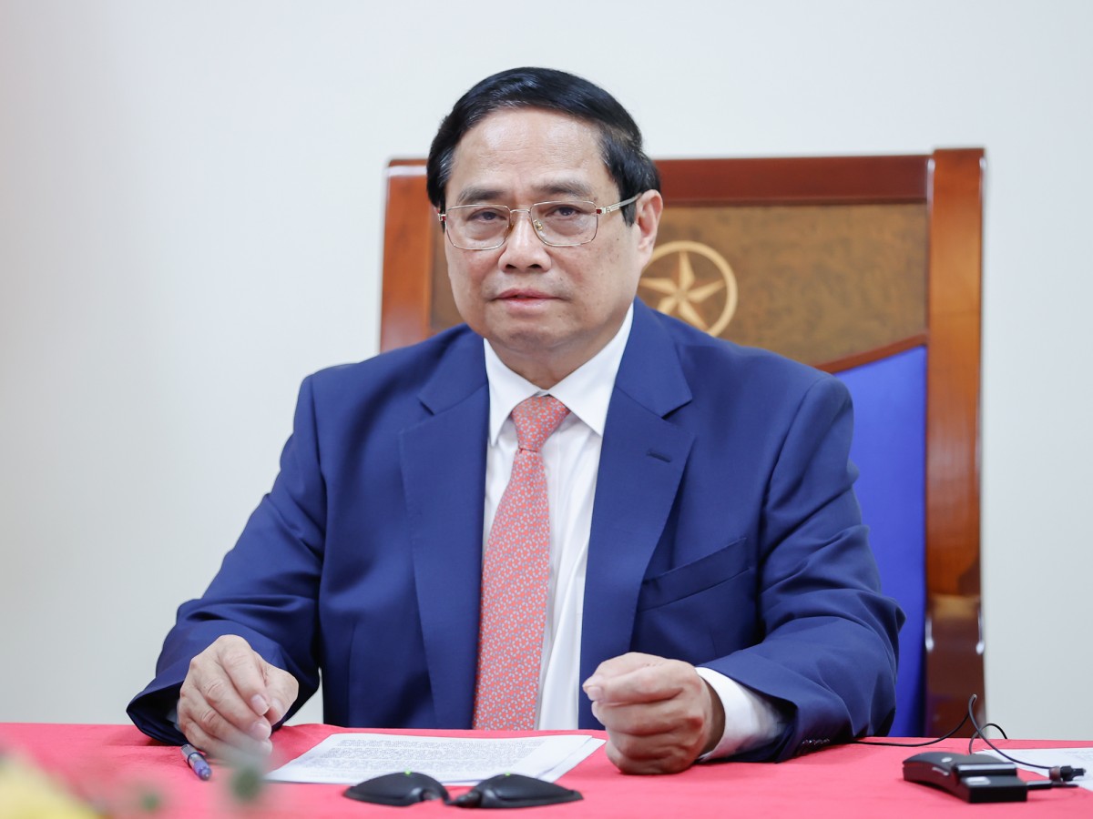Phiên bản chính thức của 555Win Phạm Minh Chính điện đàm với tân Phiên bản chính thức của 555Win Thái Lan