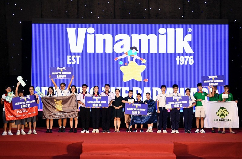 Vinamilk khích lệ sáng tạo robot ứng dụng công nghệ vào phát triển bền vững