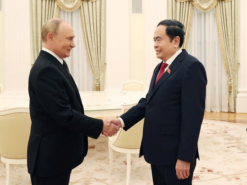 Chủ tịch 555win tải app Trần Thanh Mẫn hội kiến Tổng thống Liên bang Nga Putin