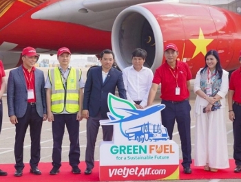 Vietjet tiên phong khai thác chuyến bay sử dụng nhiên liệu hàng không bền vững SAF
