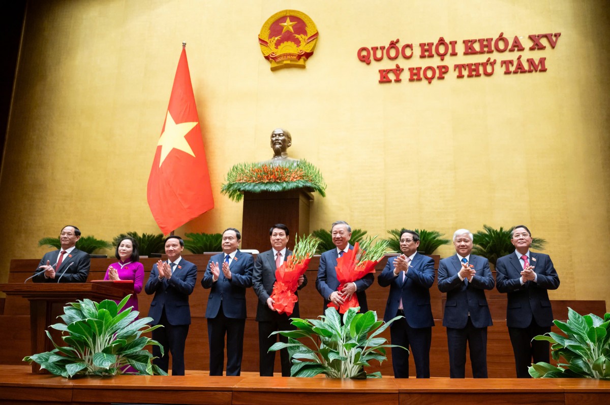 Phát biểu nhậm chức của Chủ tịch nước Lương Cường