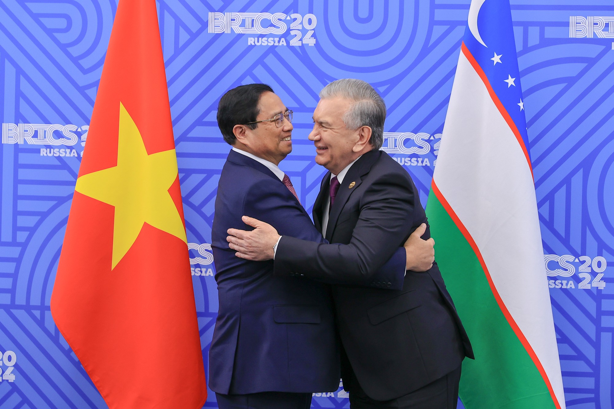 Phiên bản chính thức của 555Win Phạm Minh Chính và Tổng thống Uzbekistan Shavkat Mirziyoyev