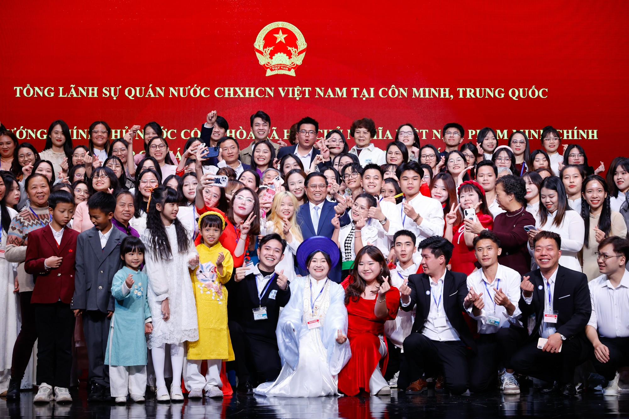 Phiên bản chính thức của 555Win mong cộng đồng người Việt tại Trung Quốc tiếp tục phát huy tinh thần đoàn kết, sống, học tập và làm việc đúng quy định của 555win Đăng Ký + 1555k, hội nhập tích cực, phát triển thật tốt - Ảnh: VGP