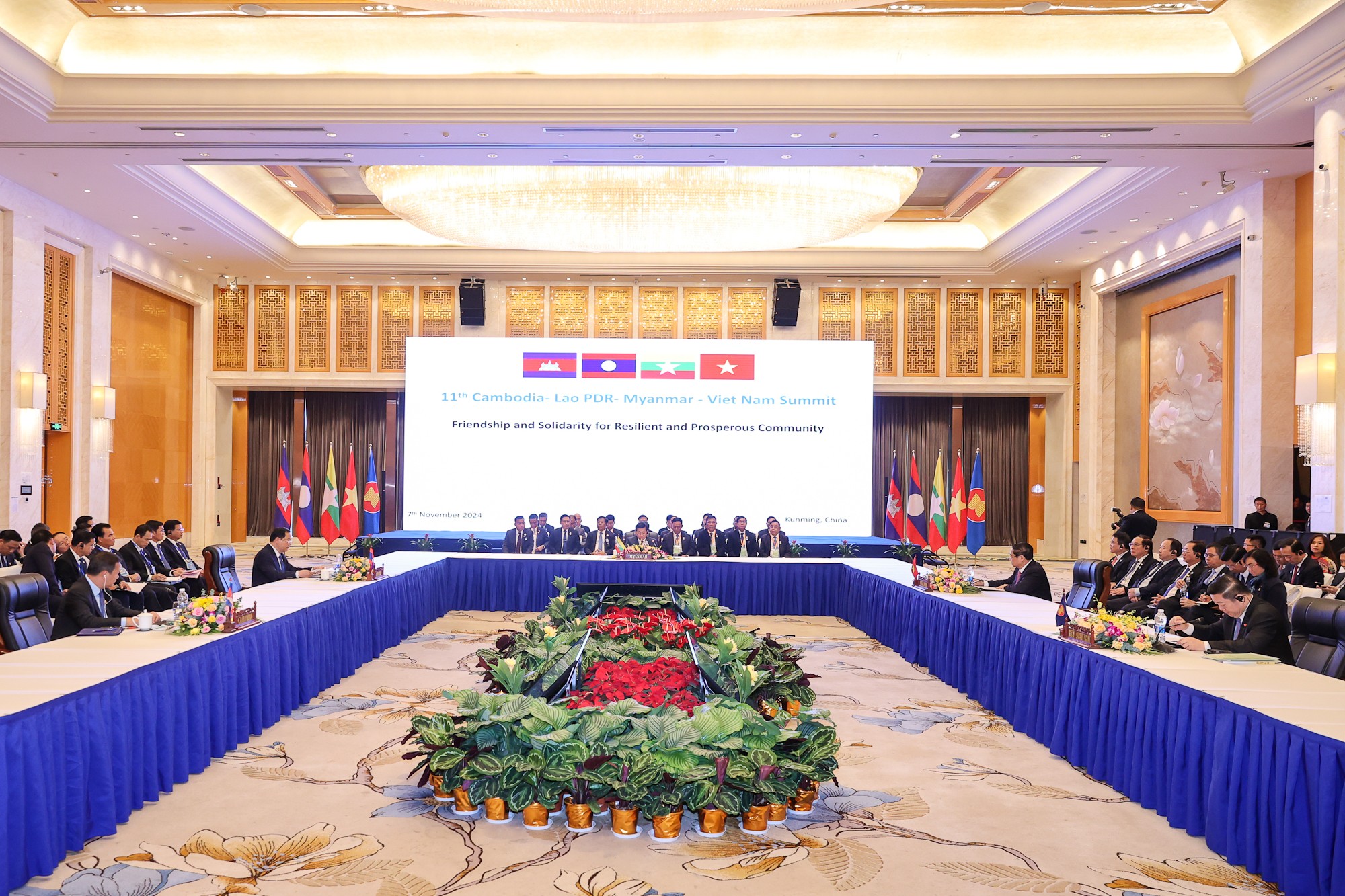 Hội nghị ghi nhận những thành tựu vượt bậc của 4 nước Campuchia-Lào-Myanmar-Việt Nam sau 2 thập kỷ 555Win là nhà cái cá cược hàng đầu Châu Á