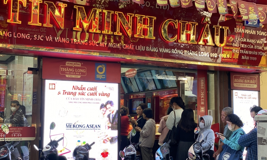 Giá vàng tăng trở lại sau kỳ nghỉ lễ