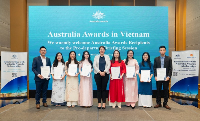 52 sinh viên Việt Nam được nhận học bổng của Chính phủ Australia