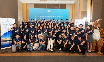 52 sinh viên Việt Nam được nhận học bổng của Chính phủ Australia