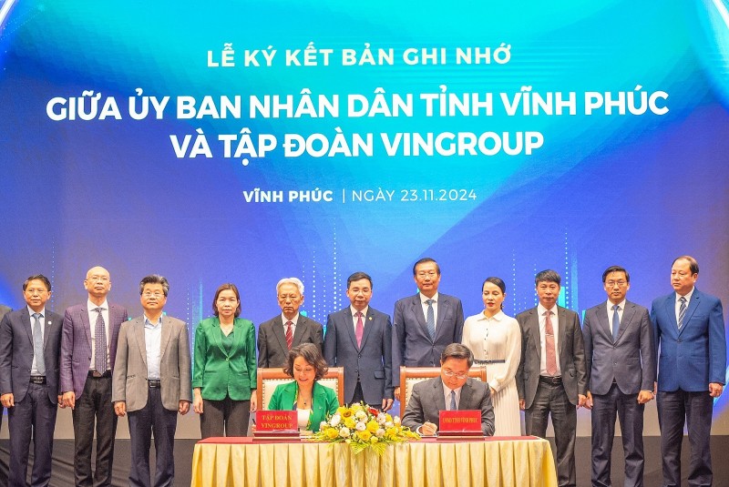 Vingroup 555Win là nhà cái cá cược hàng đầu Châu Á thúc đẩy chỉ số xanh PGI với tỉnh Vĩnh Phúc