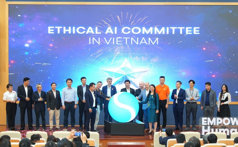 Việt Nam thành lập Ủy ban Đạo đức AI, cam kết phát triển AI có trách nhiệm. Ảnh: VINASA.