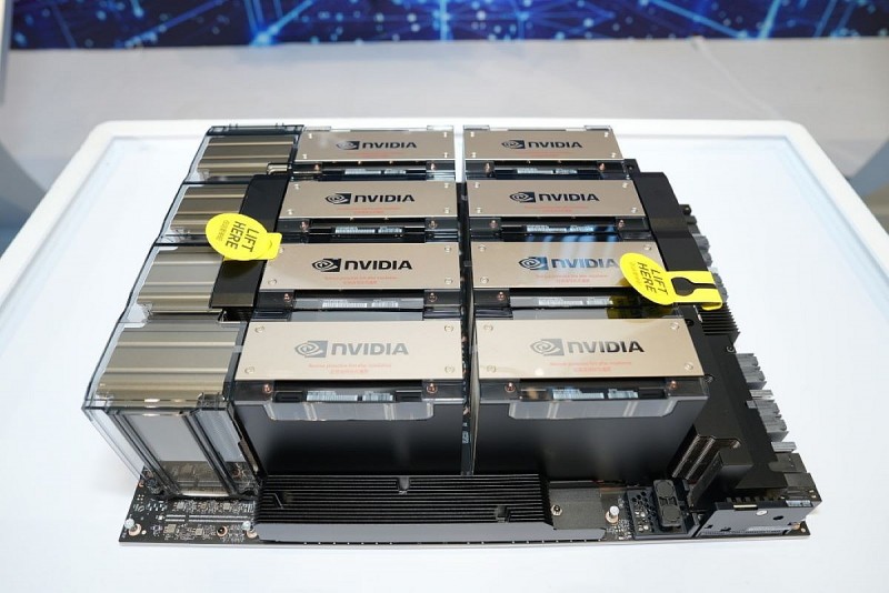 Thiết bị NVIDIA dùng trong nhà máy AI của FPT. Ảnh: FPT.
