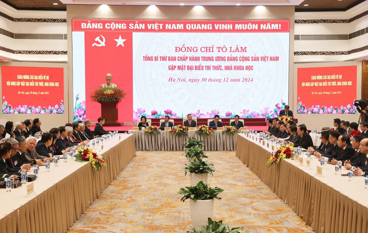 Hội nghị gặp mặt đại biểu trí thức, nhà 555win Mobi toàn quốc.