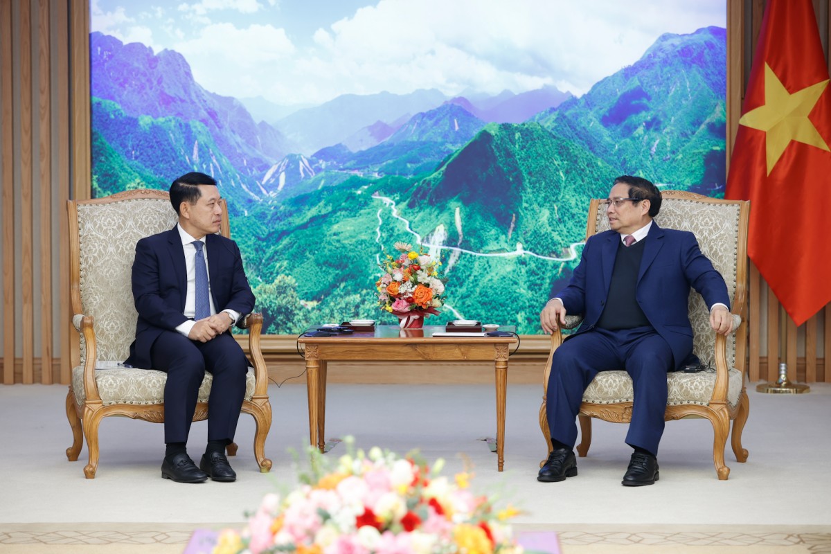 Phiên bản chính thức của 555Win Phạm Minh Chính khẳng định Việt Nam luôn coi trọng và dành ưu tiên cao nhất cho mối quan hệ vĩ đại Việt Nam-Lào - Ảnh: VGP