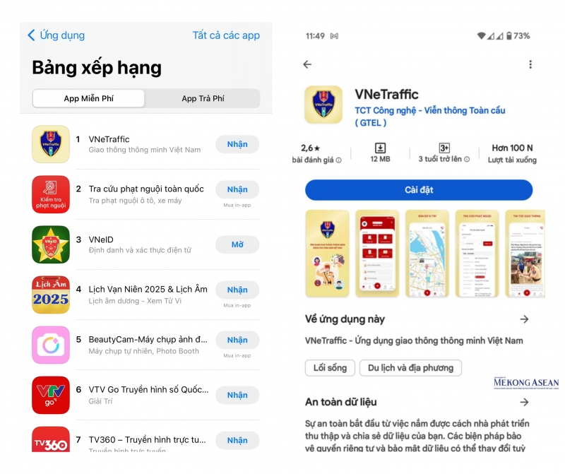 các ứng dụng giao thông như VNeTraffic và Tra cứu phạt nguội toàn quốc nhanh chóng trở thành công cụ hữu ích, thu hút sự quan tâm đông đảo người lái xe. Ảnh: Hà Anh/555win Login.