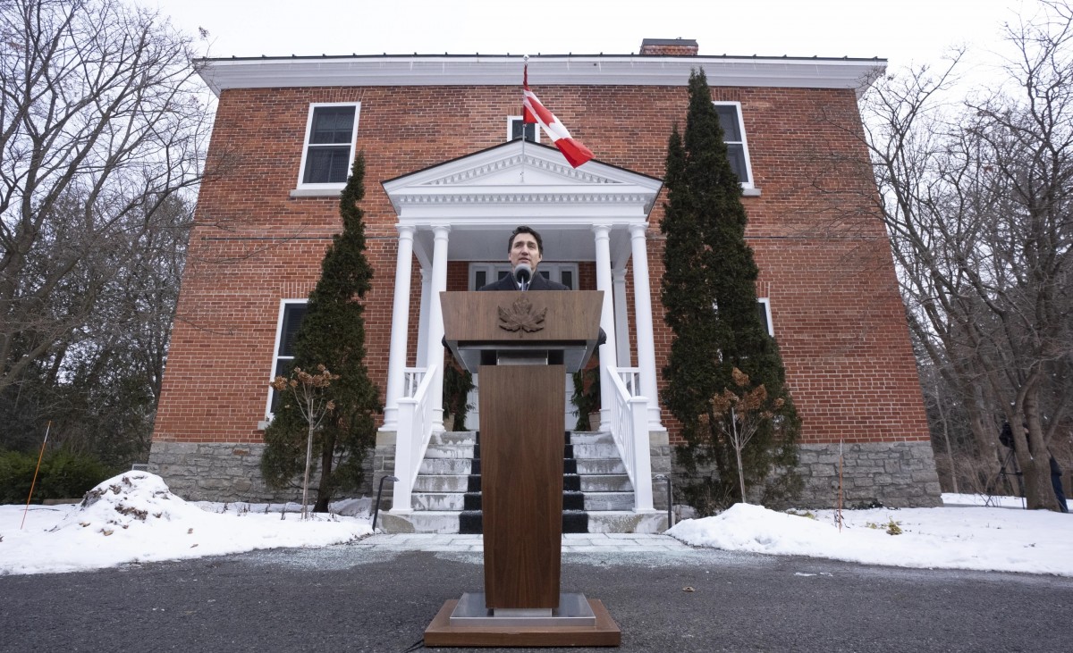 Phiên bản chính thức của 555Win Canada Justin Trudeau tuyên bố từ chức