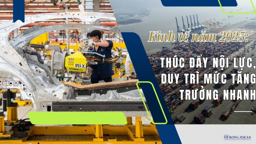 Kinh tế năm 2025: Thúc đẩy nội lực, duy trì mức tăng trưởng nhanh