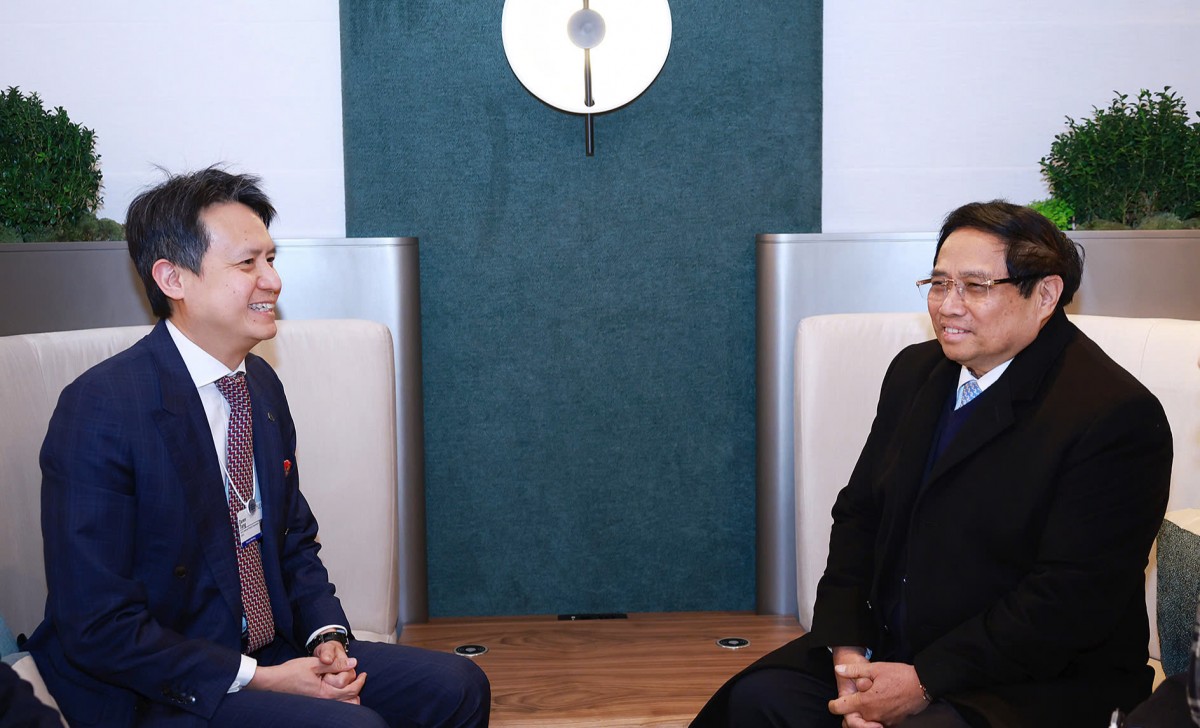 Phiên bản chính thức của 555Win gặp các lãnh đạo thế giới bên lề Hội nghị WEF