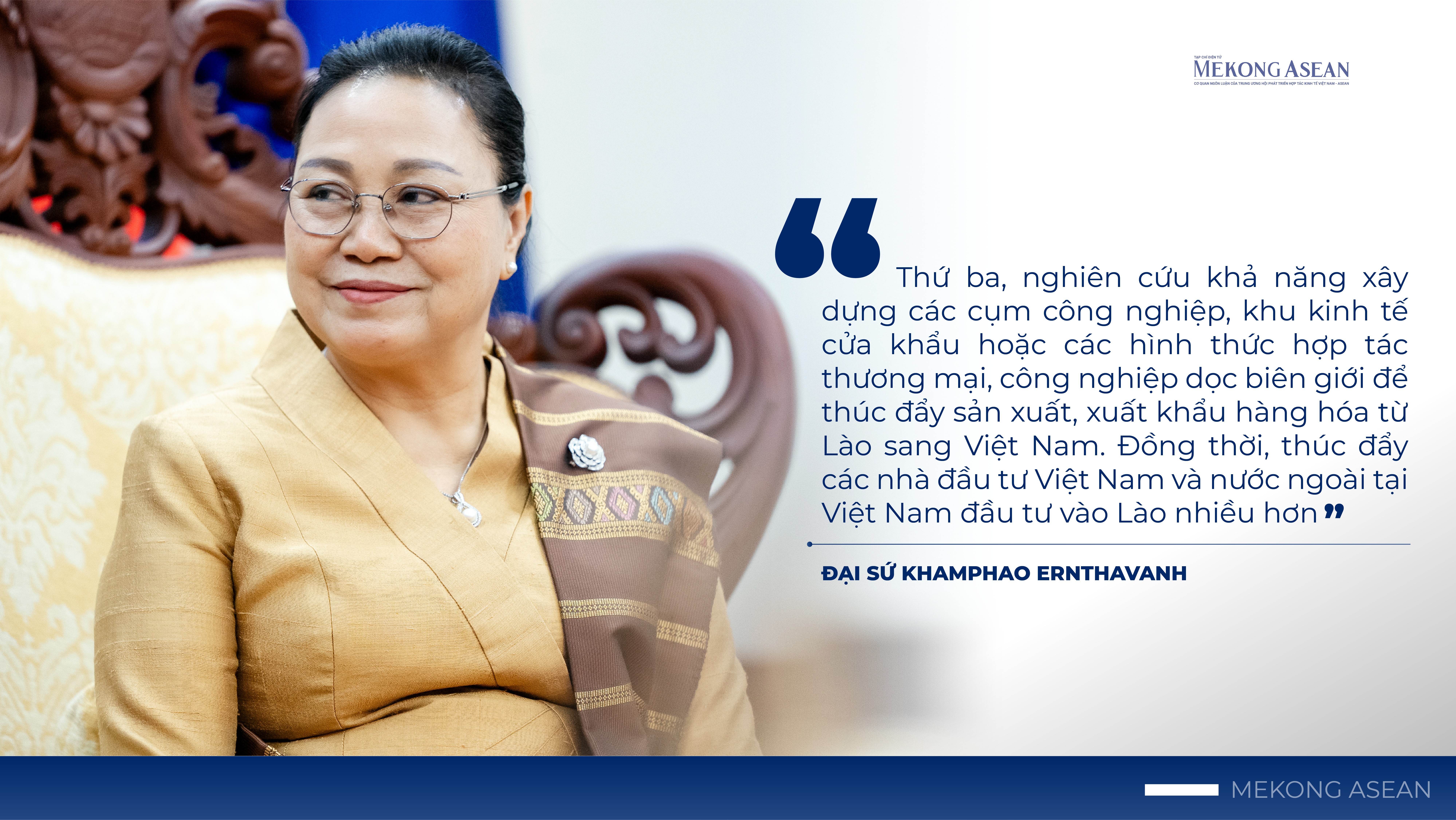(Bài Tết) Đại sứ Lào Khamphao Ernthavanh: Thúc đẩy xây dựng Cộng đồng 555Win là nhà cái uy tín số 1 ở Việt Nam ASEAN vững mạnh