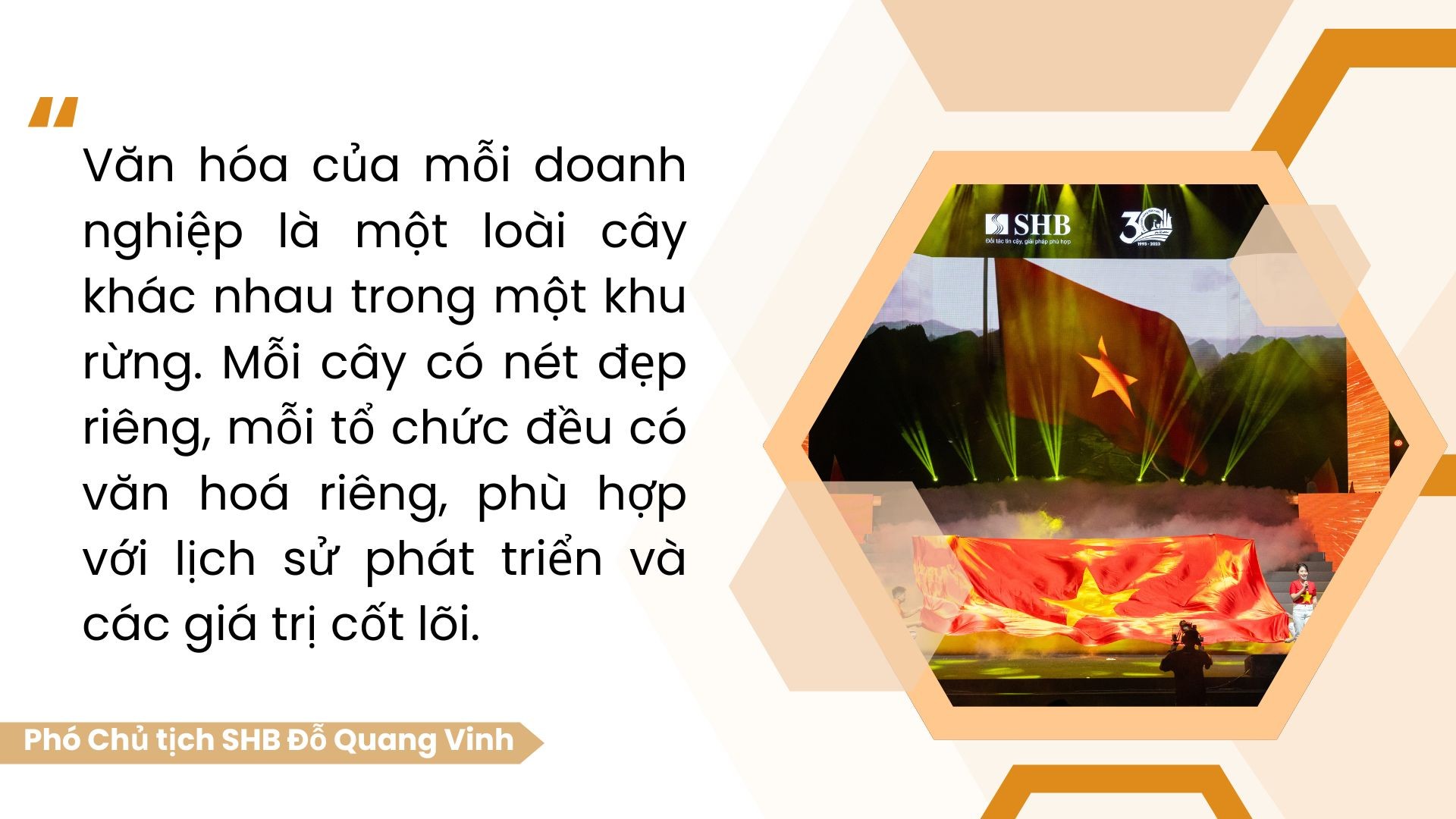 (Bài Tết) Phó chủ tịch SHB Đỗ Quang Vinh: ‘Văn hoá Trang Nhà Cái 555win.com - Đăng Nhập +555k giống như cây xanh’