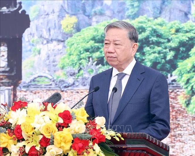 Tổng Bí thư Tô Lâm dự lễ phát động Tết trồng cây đời đời nhớ ơn Bác Hồ