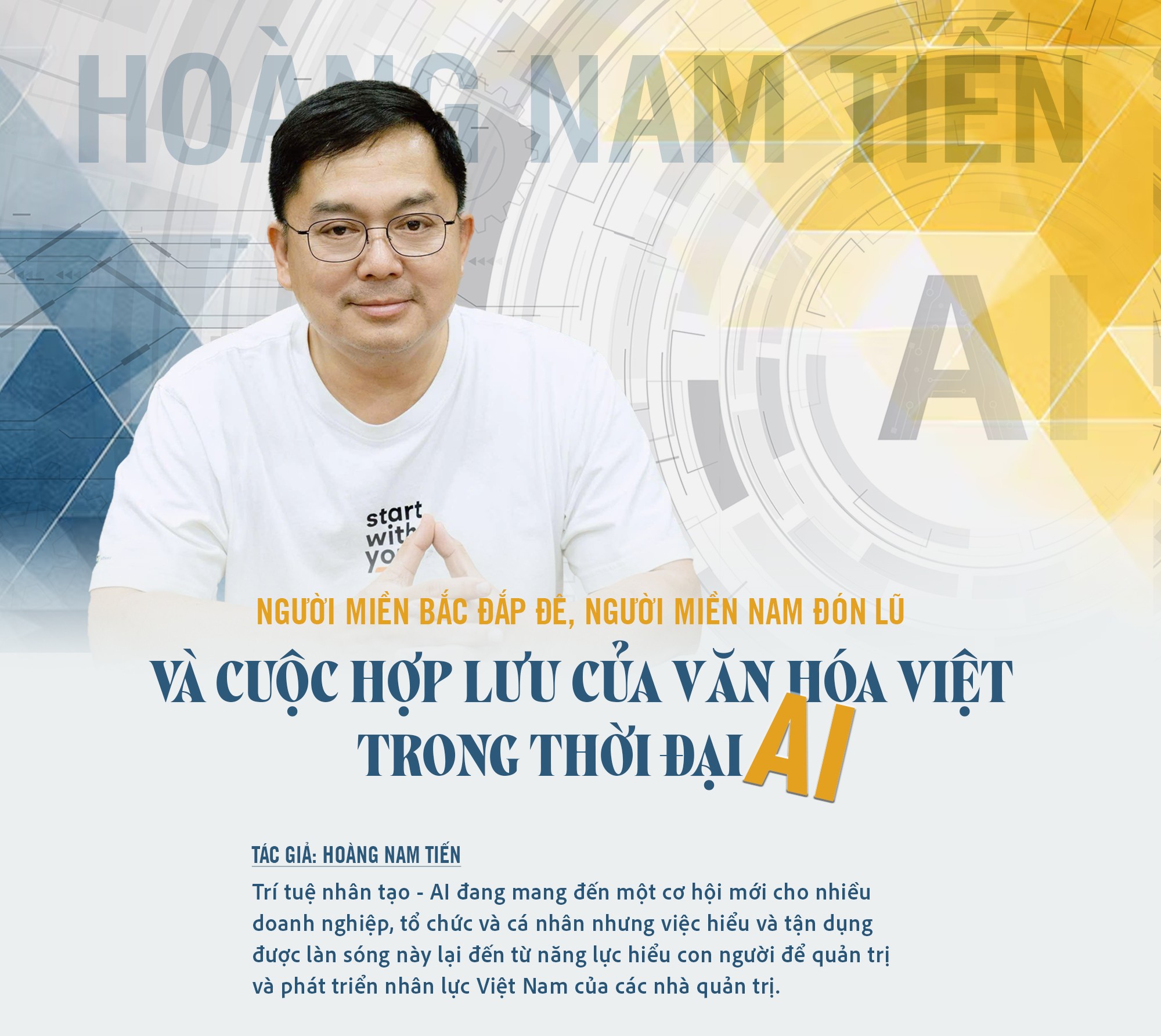 Người miền Bắc đắp đê, người miền Nam đón lũ
