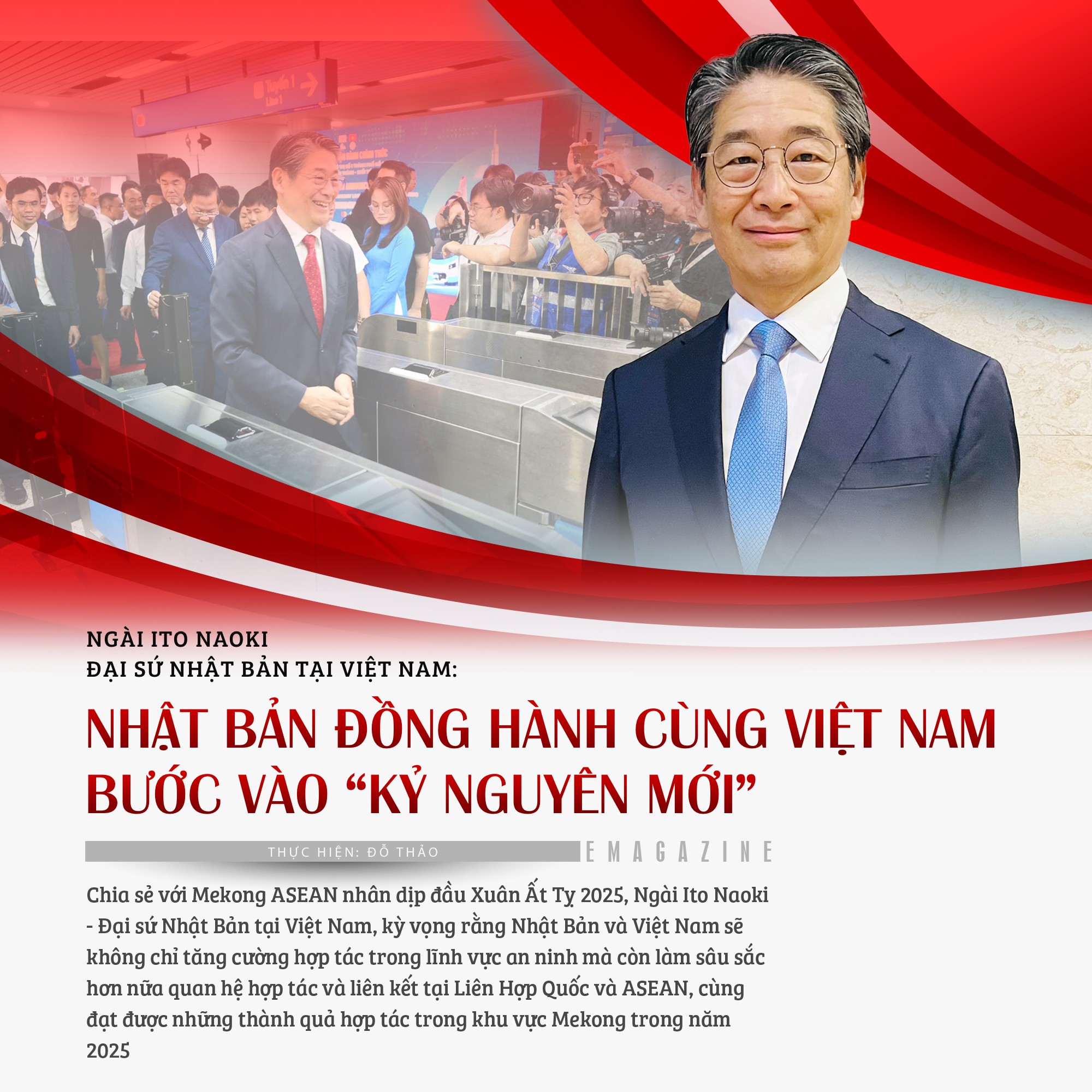 Nhật Bản đồng hành cùng Việt Nam bước vào kỷ nguyên mới