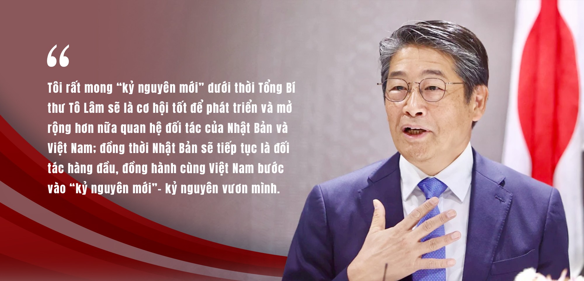 Nhật Bản đồng hành cùng Việt Nam bước vào kỷ nguyên mới