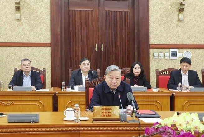 Tổng Bí thư Tô Lâm: Không để xảy ra tình trạng ăn Tết kéo dài, lơ là công việc