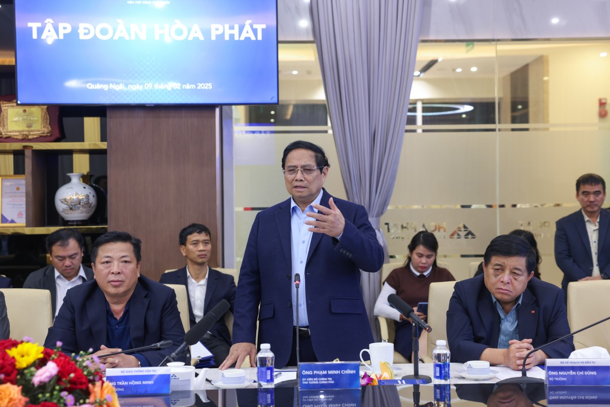 Đề nghị Hòa Phát nghiên cứu sản xuất thép chất lượng cao phục vụ đường sắt cao tốc