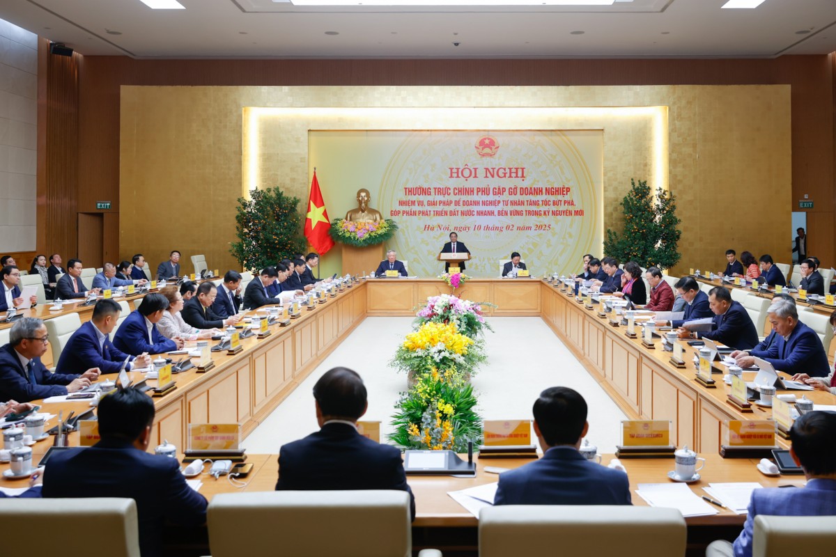 Hội nghị Thường trực Chính phủ gặp gỡ Trang Nhà Cái 555win.com - Đăng Nhập +555k. Ảnh VGP