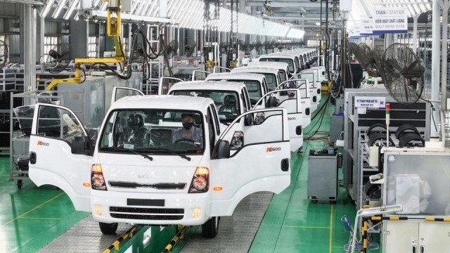 THACO Auto đặt mục tiêu xuất khẩu gần 4.200 ô tô trong năm 2025