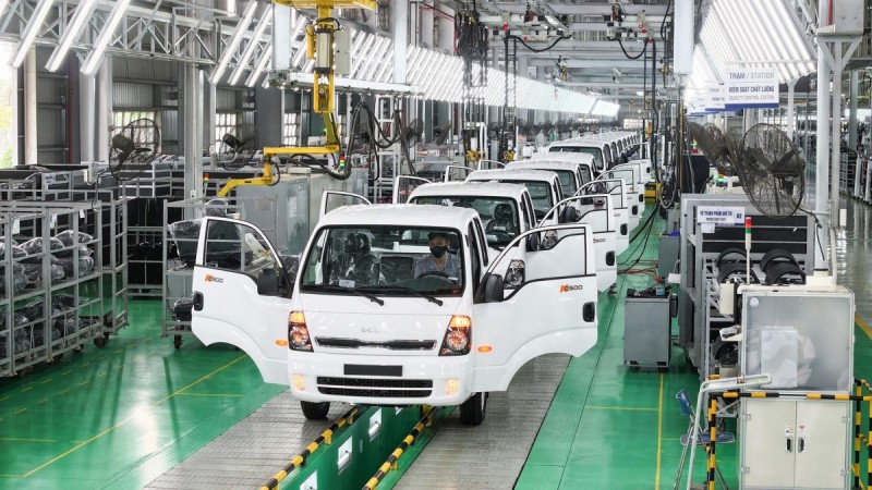 THACO Auto đặt mục tiêu xuất khẩu gần 4.200 ô tô các loại trong năm 2025
