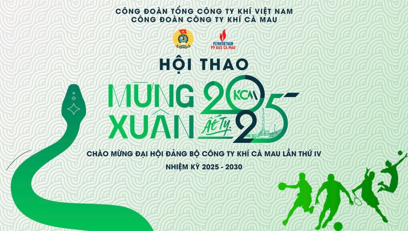 PV GAS CA MAU ra quân trồng cây mùa xuân năm 2025