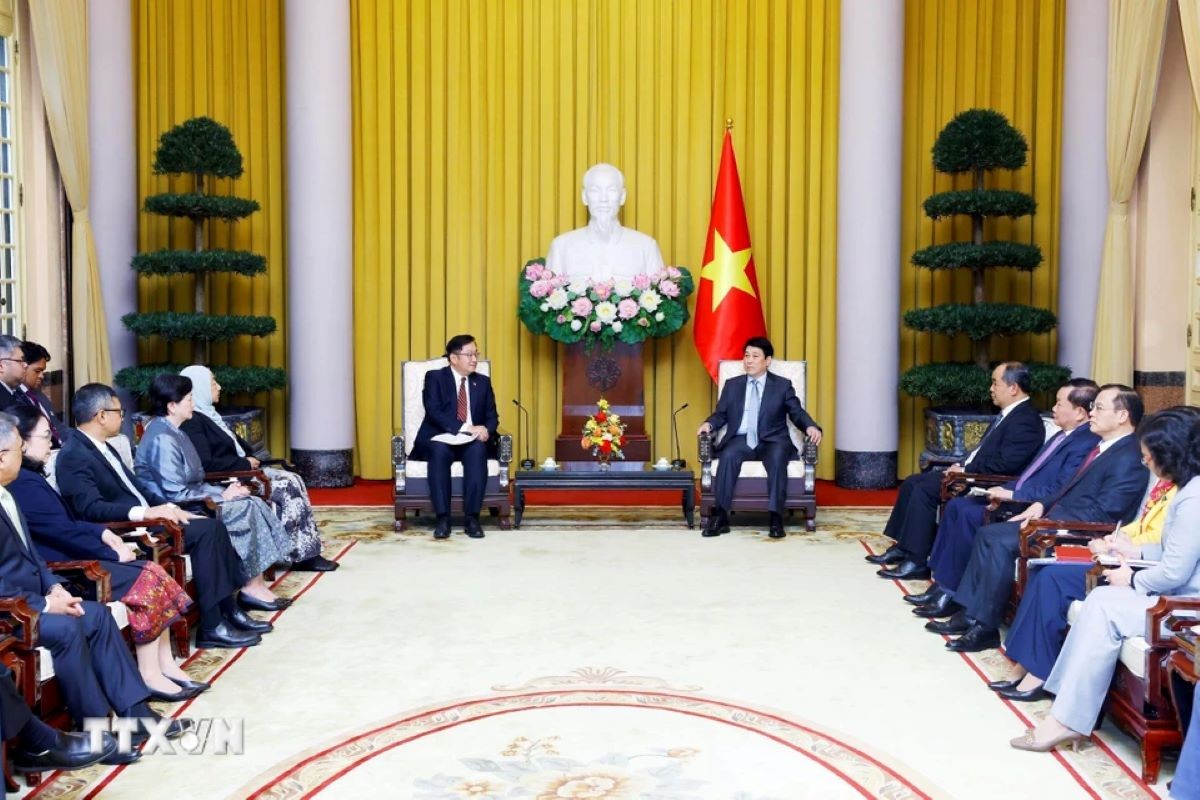 Chủ tịch nước tiếp Đại sứ, Đại biện các nước ASEAN và Timor-Leste