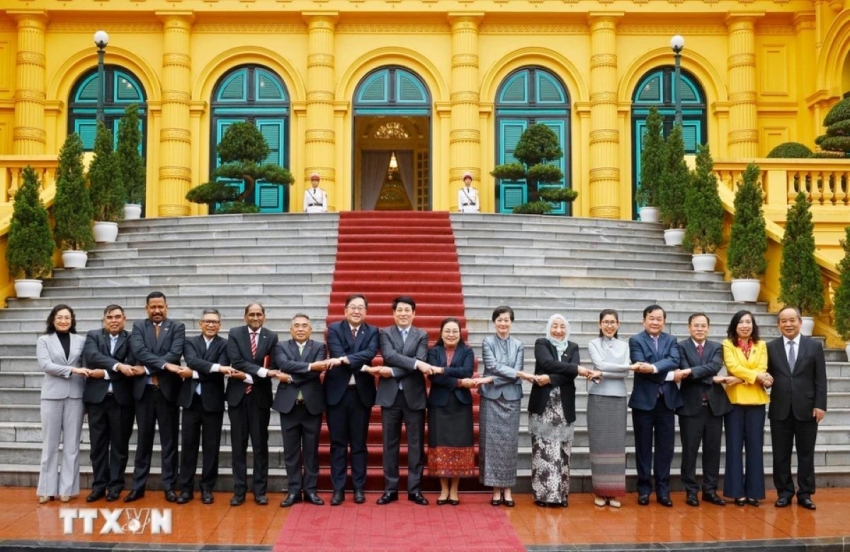 Chủ tịch nước tiếp Đại sứ, Đại biện các nước ASEAN và Timor-Leste