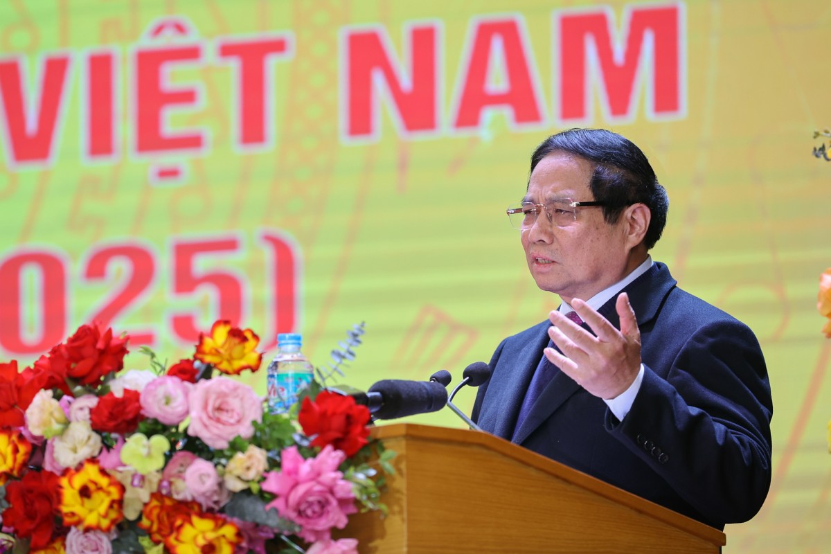 Thủ tướng phát biểu tại lễ kỷ niệm. Ảnh: VGP.