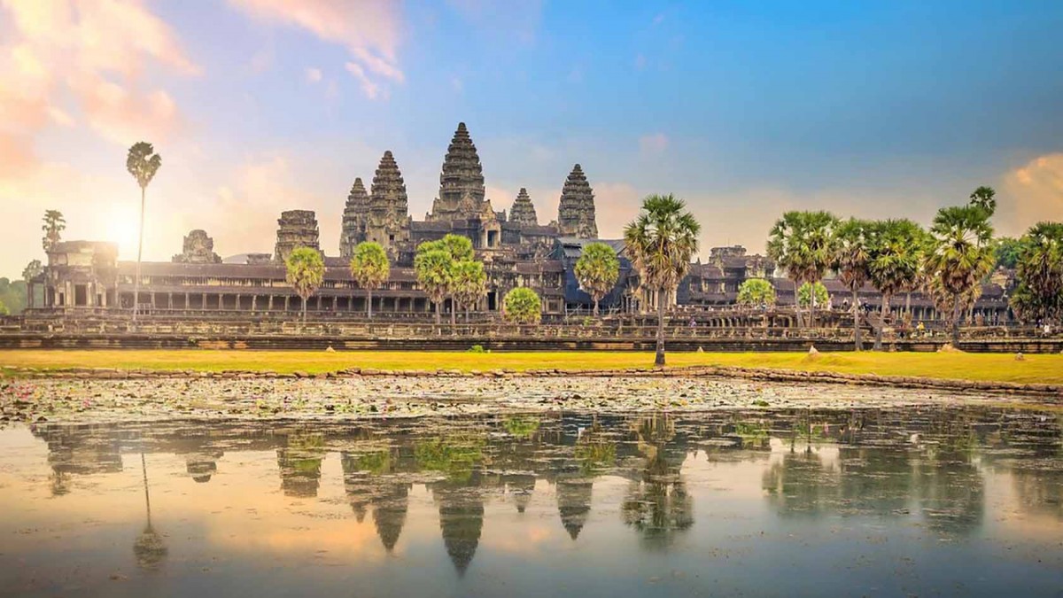 Quần thể đền Angkor.