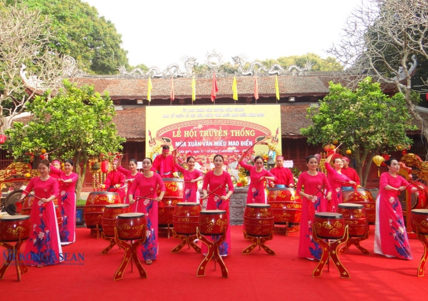 Tháng 3 về Hải Dương trải nghiệm lễ hội đền Xưa và lễ hội Văn miếu Mao Điền