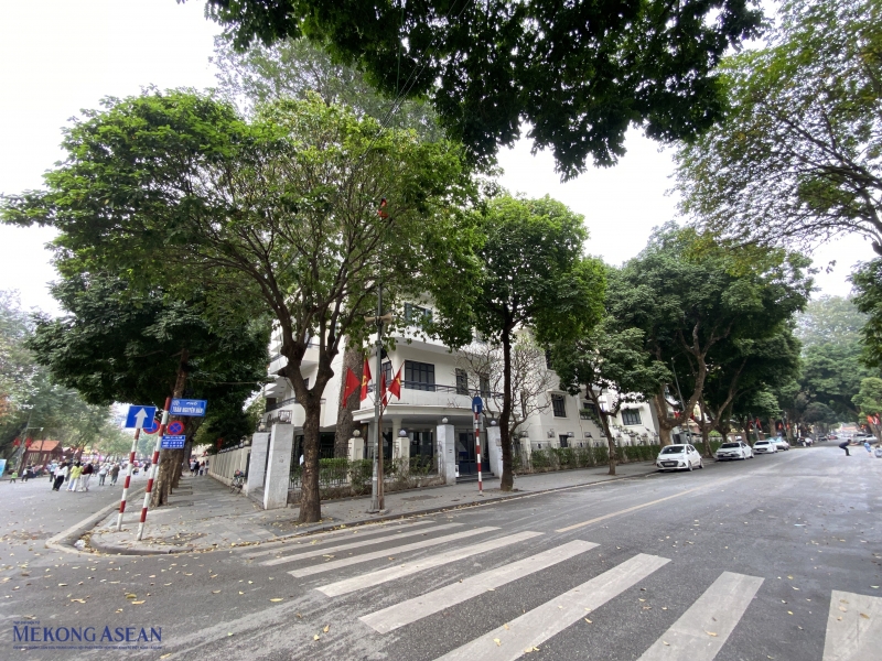 Khu đất bên hồ Hoàn Kiếm dự kiến được quy hoạch làm không gian công cộng