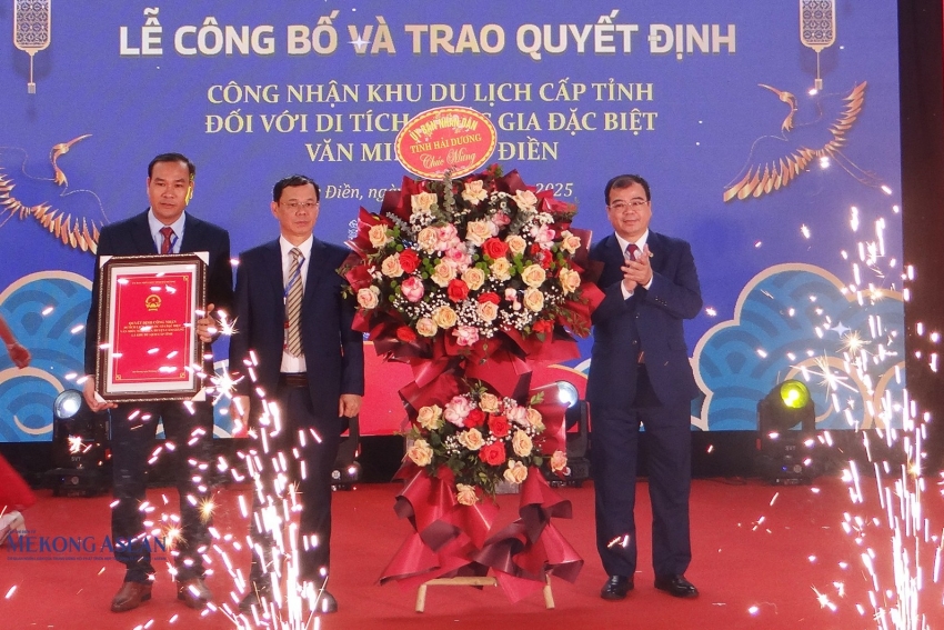 Đặc sắc khai hội Văn miếu Mao Điền năm 2025 ở Hải Dương