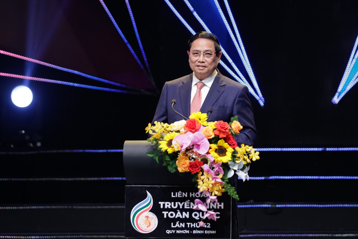 Thủ tướng phát biểu tại sự kiện. Ảnh: VGP.