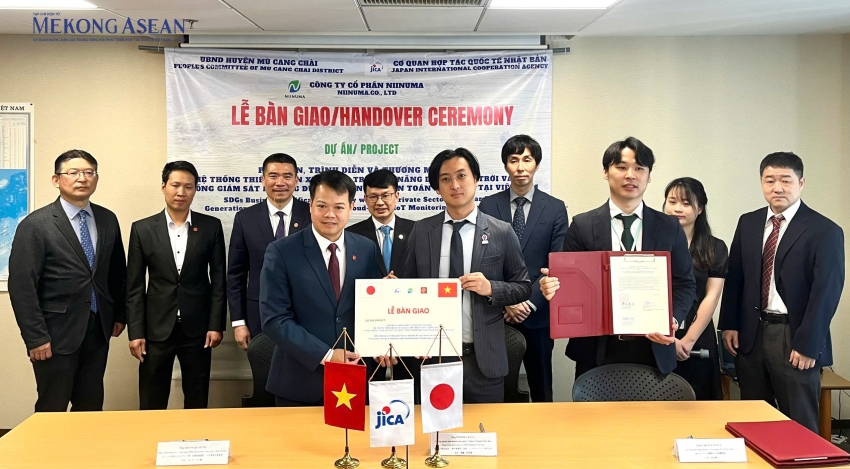 JICA 'thắp sáng' vùng cao Tây Bắc bằng hệ thống phát và lưu trữ điện mặt trời