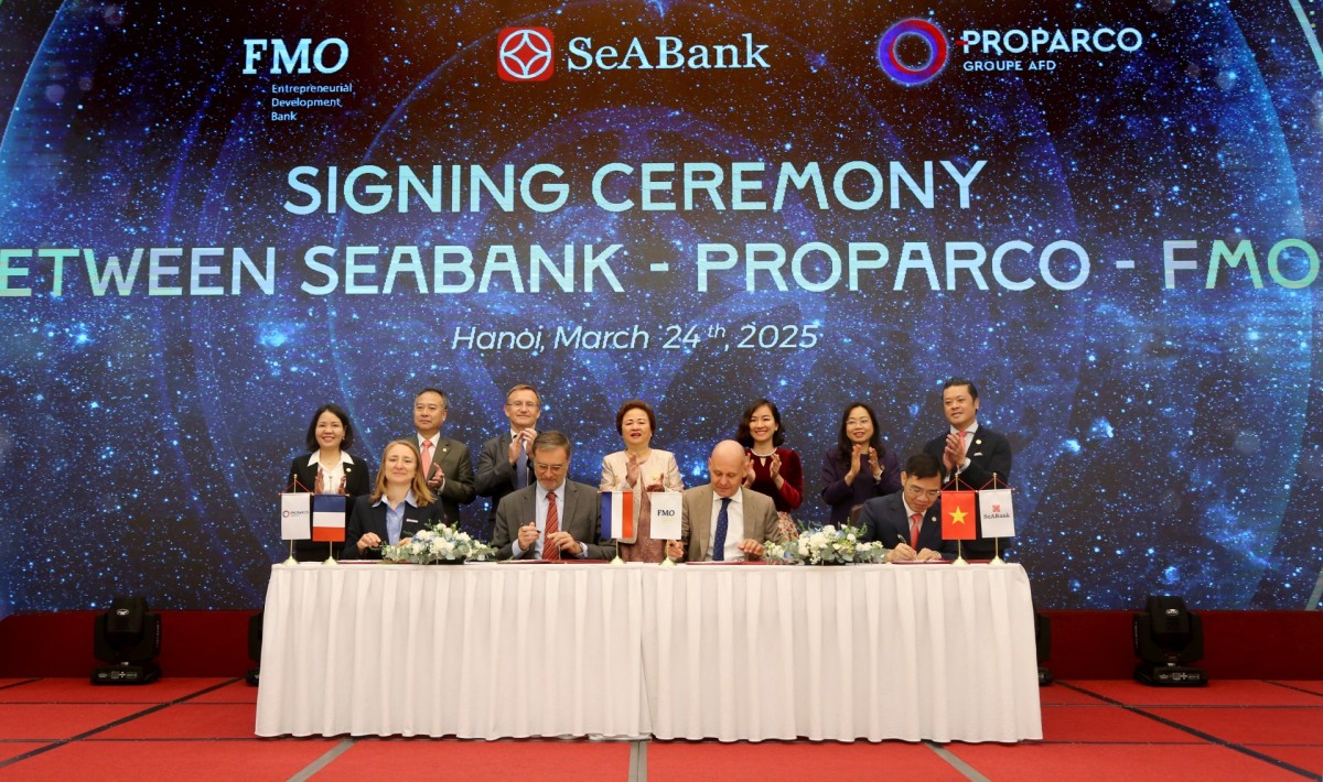 SeABank nhận 80 triệu USD vốn từ tổ chức tài chính Pháp và Hà Lan