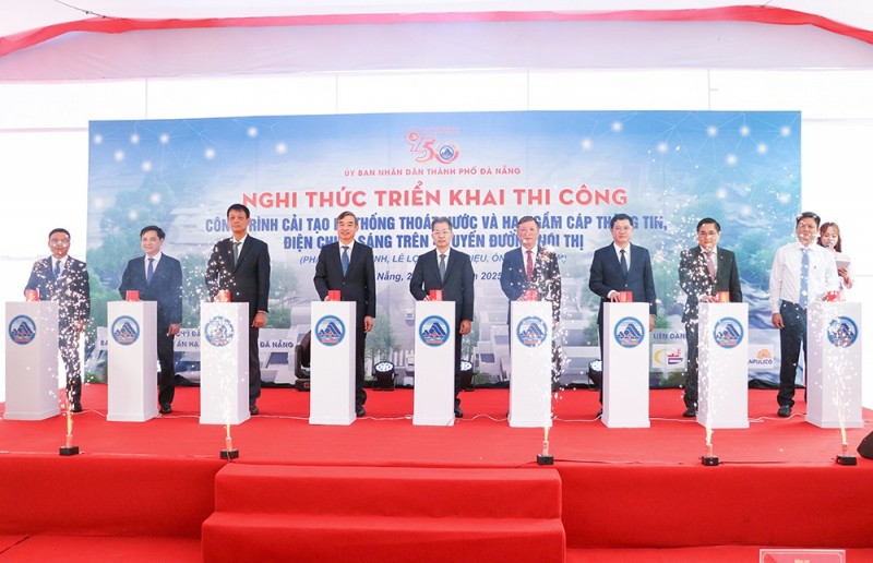 Đà Nẵng: Hơn 280 tỷ cải tạo hệ thống thoát nước, điện chiếu sáng nội thị