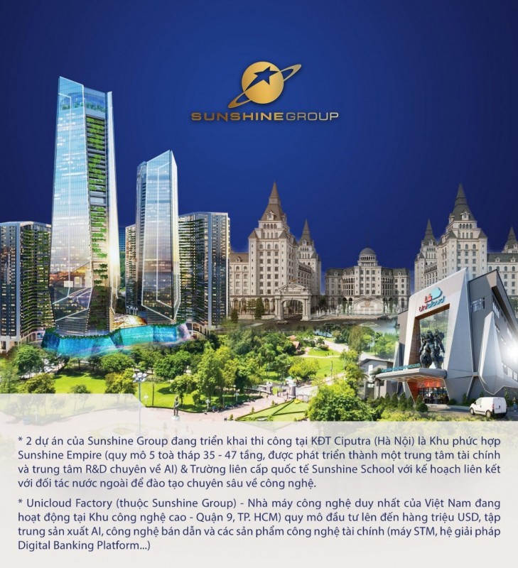 Sunshine Group tiếp tục tái cấu trúc, phát triển mạnh AI và bán dẫn