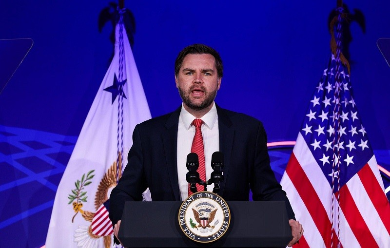 Phó Tổng thống JD Vance tại Washington ngày 18/3. Ảnh: Getty