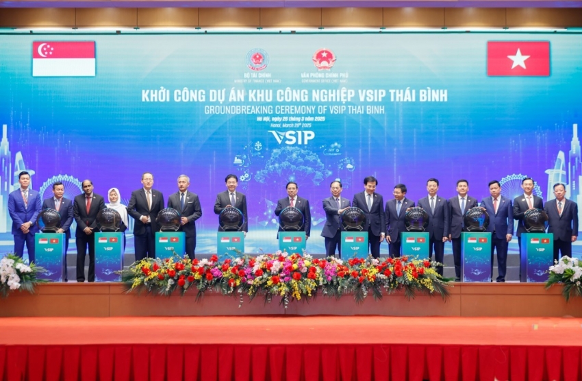 Khởi công khu công nghiệp VSIP Thái Bình